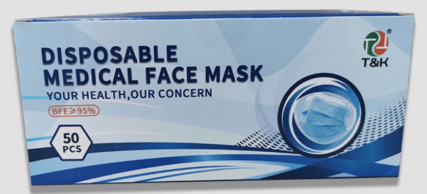 box Disposable Medical face Mask-3 ply